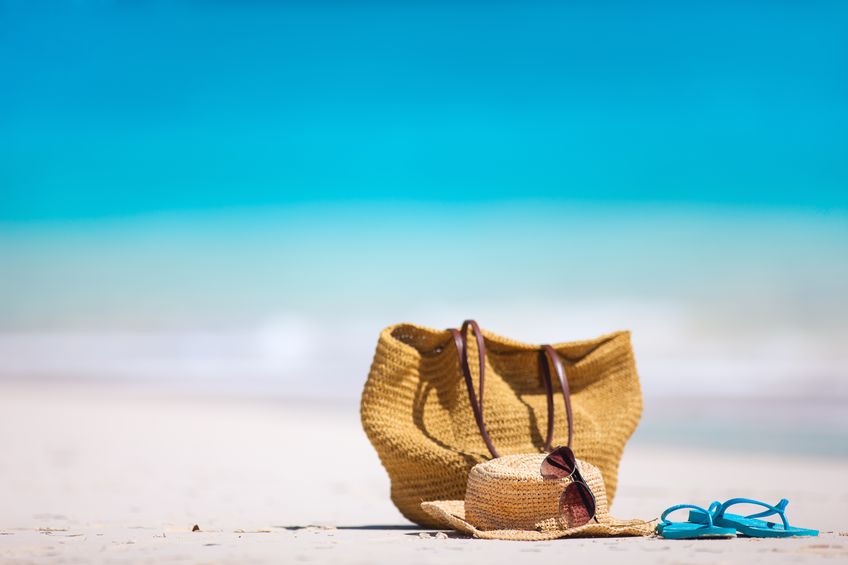 clothes on the beach